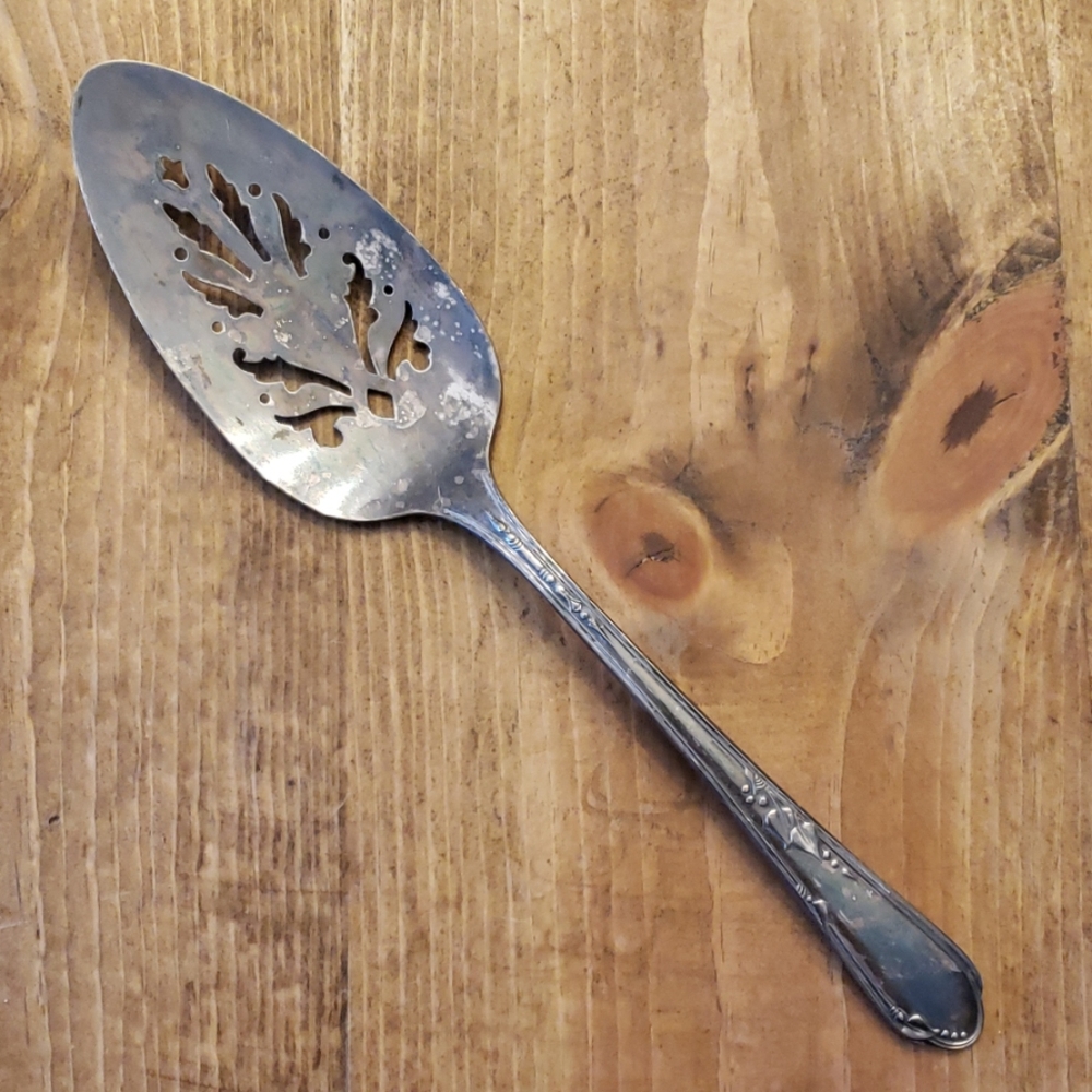 Wm A. Rogers Serving Spoon